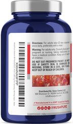 NusaPure Vitamin B5 Pantothenic Acid 1,200mg Per Serving 100 Caps Vegetarians Vegans, Non-GMO Dietary Supplement