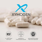 XYMOGEN Vitamin B Complex - B-Activ Activated B Vitamins with Benfotiamine & Quatrefolic - for Adrenal, Immune & Nervous System Support* - Gluten-Free & Vegetarian - 30 Capsules