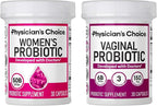 Physician's CHOICE Feminine Power Duo Bundle - Vaginal Probiotic + Womens Probiotic Bundle