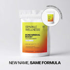 Sparkle Wellness FORTIBONE Bioactive Collagen Peptides | Collagen Powder Supplement with Nutra C Buffered Vitamin C for Bone Health | Bone Mineral Boost (No Flavor) [30 Serves] (Pack of 2)