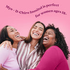 BeLive Myo-Inositol & D-Chiro Inositol Capsules - 90Ct I Inositol Supplement with Folic Acid Supplements for Woman, Optimal 40:1 Ratio (1)