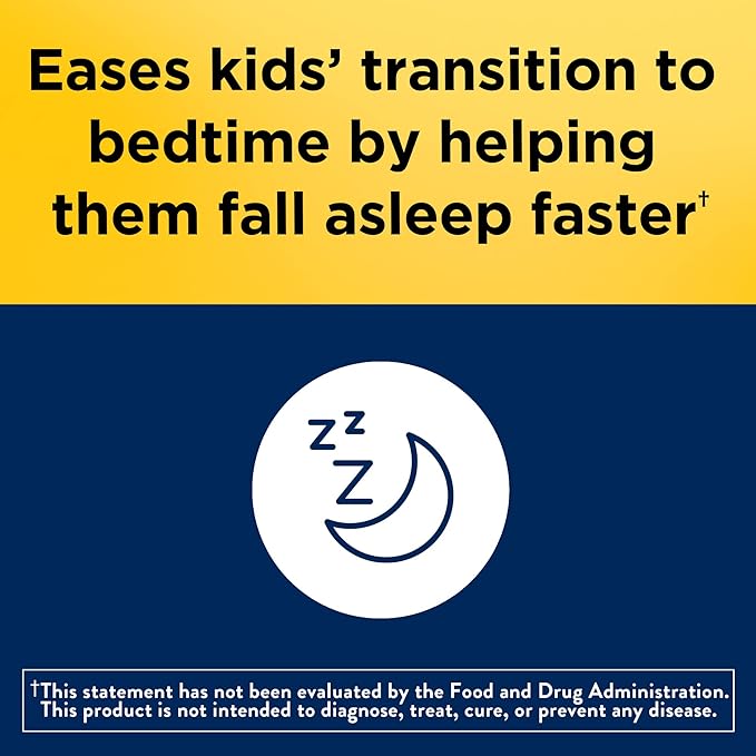 Nature Made Kids First Sleep Melatonin Gummies,100% Drug-Free Sleep Aid,Kids-Sleep Gummies for Restful-Sleep,45 Count (Pack of 2)