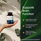 NatureBell Huperzine A 400mcg - 240 Capsules - Brain, Focus & Memory Support* - Plant-Based Nootropic Supplement - Non-GMO & Gluten-Free