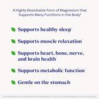Natrol Magnesium Glycinate Supplements 240 mg - High Absorption - Calm Magnesium Glycinate for Sleep - 60 Capsules, 30 Day Supply
