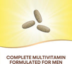 Nature’s Way Alive! Men’s Max3 Potency Multivitamins, Supports Energy Metabolism*, Heart & Muscle Function*, with Methylated B12 and Folate, Gluten-Free, 90 Tablets