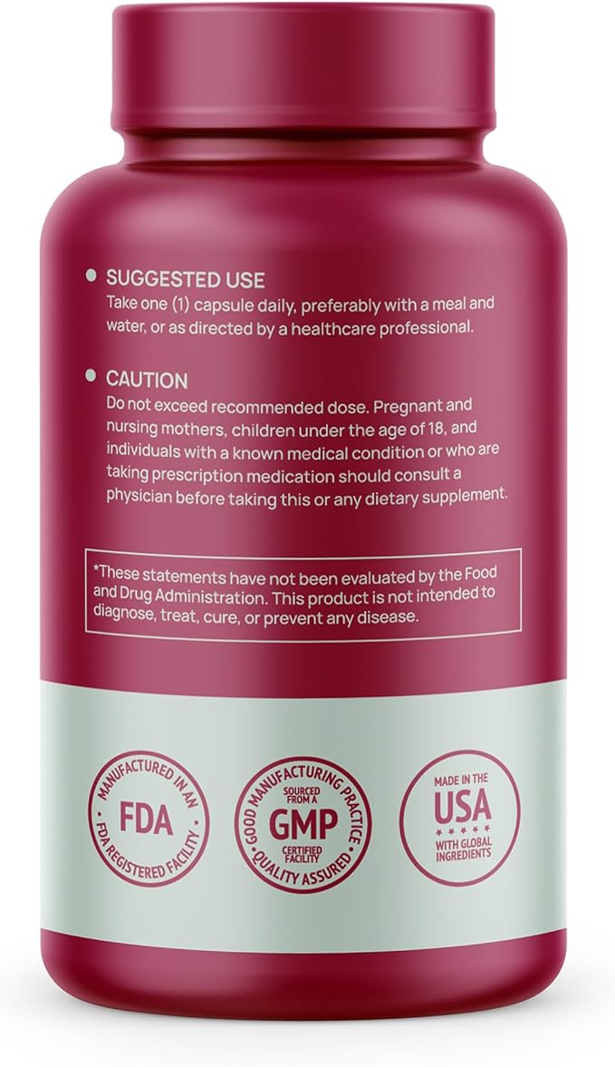 Stabilized R-Lipoic Acid 300mg per Serving — Pure R Alpha Lipoic Acid (R-ALA) High Potency Active R Isomer Antioxidant Nerve & Metabolism Support — NSF Certified Non-GMO Vegan 120Capsule