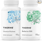 THORNE - Metabolic Support Bundle: Berberine and Chromium Picolinate for Balanced Wellness - 30 Servings