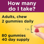 Nature Made Womens Gummy Multivitamins with Omega-3, Multivitamin for Women for Daily Nutritional Support, 80 Gummies, 40 Day Supply