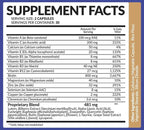 Bio Naturals Eye Vitamin Supplement with Lutein, Zeaxanthin, Lycopene, Bilberry, Quercetin & More - All Natural Proprietary Blend Supports Vision & Macular Health - 60 Veggie Capsules
