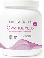 Theralogix Ovasitol Plus Canister Metabolic Health Supplement - Myo-Inositol & D-Chiro Inositol+Chromium Picolinate+Alpha-lactalbumin & Vitamin D