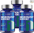 Nerve Savior Neuropathy Supplement, 360 Capsules with 600mg Alpha Lipoic Acid & Benfotiamine, Specially Formulated for Nerve Health in Hands, Fingers, Feet and Toes, 3Pack