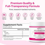 FORTIBONE Collagen Peptides Essential Bone Builder Hydrolyzed Collagen Powder for Women & Men, Clinically-Supported for Bone Strength & Density, Gluten Free & Dairy Free - Unflavored (30 Servings)