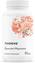 THORNE - Quercetin Phytosome - Antioxidant Supplement for Immune Health, Respiratory Support & Seasonal Allergy Relief* - Third-Party Certified - Gluten, Dairy & Soy-Free - 60 Capsules