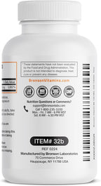 Bronson Vitamin B6 100mg Premium Vitamin B6 Supplement, 250 Tablets