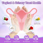 ZEBORA Probiotics for Women Digestive Health with Enzymes, Prebiotics, Vaginal Probiotics, D Mannose & Cranberry, 100 Billion CFUs Probiotic for Gut Health & Urinary Tract Balance, 180 Veggie Capsules