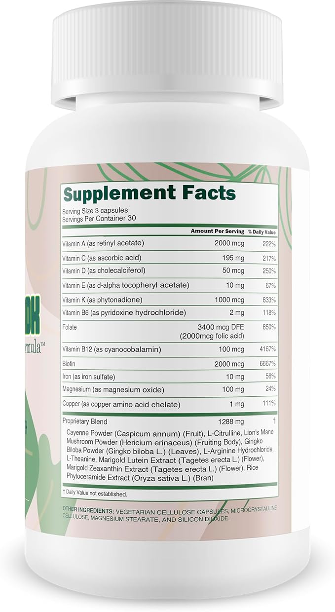 Best Vitamin ADK Thyroid Formula - Improved Formula With Vitamin A, D, K, E, C, B, Iron, Magnesium, Copper & More! - Our Best ADK Thyroid Vitamin Supplement - Our Best Thyroid Support For Men & Women