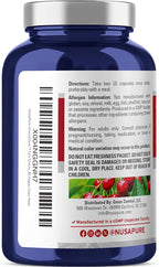 NusaPure CherryClear Tart Cherry Capsules, 900 mg, 60 Vegan Capsules (Non-GMO, Vegan)