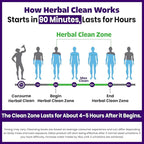 Herbal Clean Qcarbo32 Same Day Detox Cleanse Drink (32 fl oz) - Grape Flavor Full Body Cleanse* Detox Drink for Moderate Toxin Level*, Vitamin B2 and Vitamin B12 for Men & Women