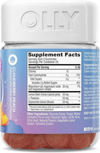 OLLY Kids Melatonin Free Sleep Gummy Supplement, Supports Sleep Quality,* Magnesium, L-Theanine, Lemon Balm, Cloudberry Peach Flavored, 25 Day Supply - 50 Count