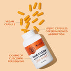 Vimergy Curcumin with Turmeric Capsules – Promotes Bone Health & Mobility* – Supports Memory & Brain Function* – Kosher, Vegan & Gluten-Free – (270 ct.)