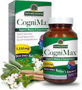 Nature's Answer CogniMax 1330mg Supplement Blend 60-Capsules | Natural Memory, Concentration and Focus Support | Non-GMO, Vegan, Gluten Free | Single Count