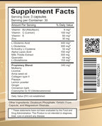 VITAMISAN Glutathione Liposomal, NAC, Milk Thistle, Collagen, Total, 90 Capsules, Made in USA, Fresh