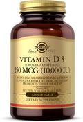 Solgar Vitamin D3 (Cholecalciferol) 10,000IU 120 Softgel