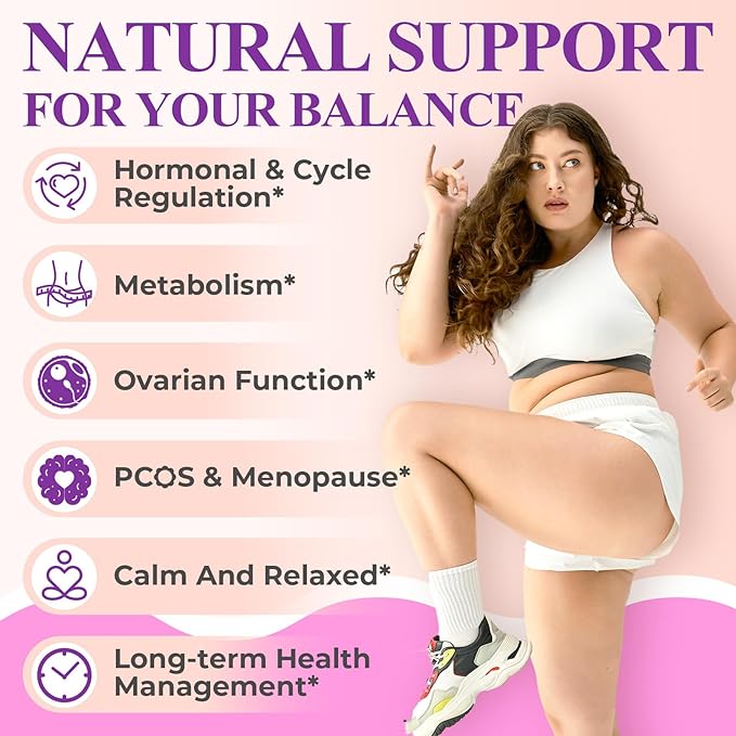 Myo-Inositol & D-Chiro Inositol Supplement for Women, 4000mg:100mg Inositol Powder, Fertility Supplements Hormonal Balance for Women Ovarian Health Support, with Folate & Vitamin D, Vegan, 90-Day