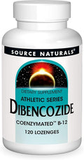 Source Naturals Dibencozide - Coenzymated B-12 Athletic Series, Quick Dissolving Dietary Supplement - 120 Lozenges