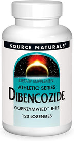 Source Naturals Dibencozide - Coenzymated B-12 Athletic Series, Quick Dissolving Dietary Supplement - 120 Lozenges