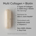 Sports Research® Supplements for Women Pack - Phytoceramides 350mg for Healthy Skin and Hydration + Biotin-Infused Collagen Peptides Complex