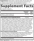 Garden of Life Vitamin Code Raw Vitamin C - 60 Capsules, 500mg Whole Food Vitamin C Capsules + Fruit & Veggie Blend & Probiotics, Supplements for Adults, Vegan, Gluten Free