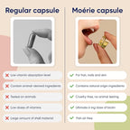Moerie Ultimate Hair Boost Supplements for Women & Men - Hair, Skin, Nails Vitamins with Biotin & Minerals for Hair Health - Thicker Hair - 60 Capsules