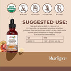 MARYRUTH'S Mushroom Complex | Lion's Mane | Turkey Tail | Reishi Mushroom | Shiitake Mushrooms | Alcohol Free | Mushroom Blend | Organic | Non-GMO | Vegan | 30 Servings