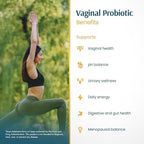 Vykee Nutrition Vaginal Probiotics Capsules - Supplements for Vaginal Health and pH Balance - Vegan, Non GMO, Gluten Free - 20 Billion CFU, 60 Count