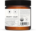 Erbology Organic Reishi Mushroom Powder 50 Servings - 21% Beta-glucans - Immunity Support - Ganoderma Lucidum - Small Batch - Sustainably Grown in Europe - Vegan - Non-GMO - No Added Fillers