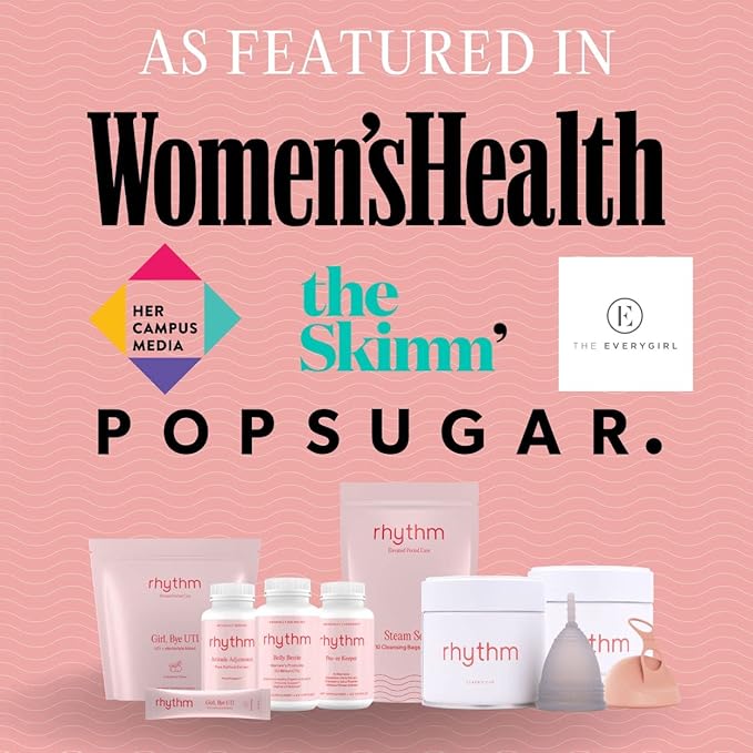 RHYTHM Girl, Bye | Fast-Acting Keto UTI Relief & Defense + Urinary Tract Health Drink Mix | pH Balancing | Workout & Intimacy | Essential Minerals (10 Travel Packs, Cranberry Medley)