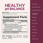 Nature's Bounty Probiotics for Women, Vaginal Probiotics for Healthy pH Balance, 2 Billion CFU, Clinically Studied Strains, Optimal Solutions pH Balance Pills, 30 Vegetarian Capsules (Pack of 2)