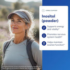 Pure Encapsulations Inositol (Powder) - Supplement to Support Energy, Nervous System & Ovarian Function* - with Myo-Inositol - 8.8 Ounces