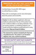New Chapter Fermented Vitamin C + Elderberry, ONE Daily for Immune Support & Collagen Protection, Made with Organic Herbs, Certified Vegan, Gluten Free, 60 Count