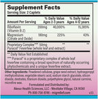 Children's MigreLief® - Triple Therapy with Puracol™ - Nutritional Support for Pediatric Migraine Sufferers - 60 Caplets/1 Month Supply