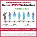 Herbal Clean Qcarbo16 Same-Day Detox Cleanse Drink (16 fl oz) - Tropical Flavor Full Body Cleanse* Detox Drink for Moderate Toxin Level*, Vitamin B2 and Vitamin B12 for Men & Women