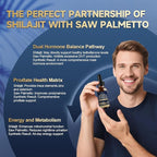 Shilajit Liquid Drops with Saw Palmetto，Ashwagandha，Pumpkin Seed Oil，Sea Moss,Multivitamin - Shilajit for Men - Support Prostate Health & Hair,Energy & lmmune Function - 2FL - Pineapple Flavor