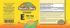Nature's Blend Vitamin E 400Iu Capsules 100 Ct