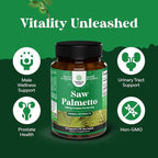 Extra Strength Saw Palmetto Extract - Advanced Herbal Complex for Hair Health and Urinary Support with Plant Sterols & Flavonoids - Potent Herbal Supplement with 500mg per Serving - 30 Count