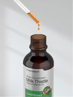 Horbäach Milk Thistle Extract Liquid | 2 fl oz | Alcohol Free | Vegetarian, Non-GMO & Gluten Free Supplement