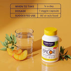 Healthy Origins EpiCor 500 mg, 30 Veggie Capsules - Featuring Clinically Studied Dried Yeast Fermentate - Supports Immune Function, Seasonal Wellness & Healthy Respiratory Health - 1 Month Supply