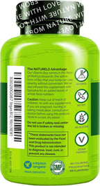NATURELO Vegan B12 - Methyl B12 with Organic Spirulina - High Potency Vitamin B12 1000 mcg Methylcobalamin - Supports Healthy Mood, Energy, Heart & Eye Health - 90 Capsules (Pack of 2)