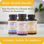 Accentrate Minerals 110 - Brain Ready Nutrition for Teens and Adults – Chelated Magnesium, Zinc, Iron – Mental Wellness Mineral Supplement for Focus, Mood & Brain Support – 90 Capsules
