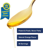 Carlson - Kid's The Very Finest Fish Oil, 800 mg Omega-3s, Norwegian, Sustainably Sourced, Orange, 200 mL